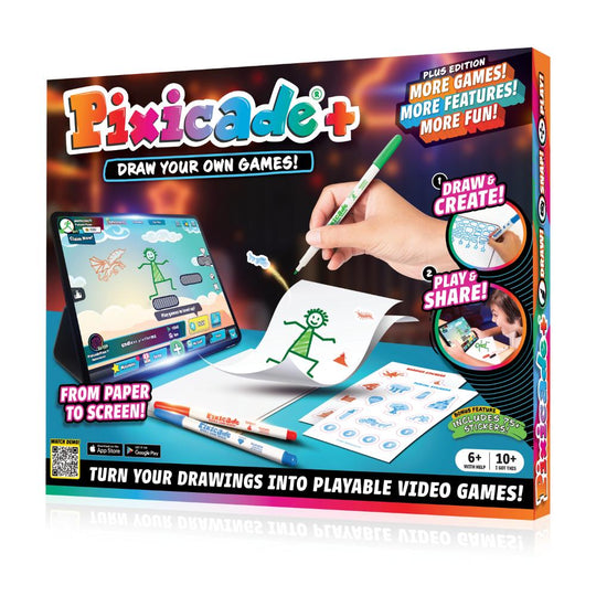Pixicade+ Draw Your Own Games! banner